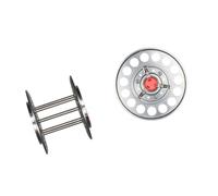 Aluminum Alloy Fishing Reel Spool for Anglers, Round Perforated Frame
