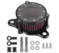 Aluminum Alloy Fit For Harley XL883/1200 X48 Air Intake Filter System Kit Motorcycle Air Filter Flow CNC Plate engine protection intake optimisation