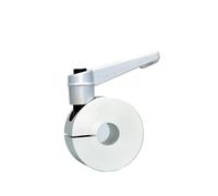 Aluminum Alloy Fixed Ring with Handle Open-Type Thrust Clamping Ring Light Bearing Locating Ring Retaining Ring(12-40-18mm)