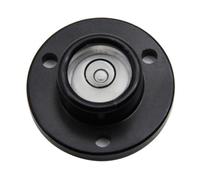 Aluminum Alloy Flange Level with for Precision 30' Sensitivity Bull's Eye Bubble Vial for Engineering, Construction & Robotic Levelling (A)