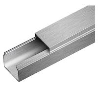 Aluminum Alloy Floor Cable Protector,Self-Adhesive Wire Hider Cover,1m Length