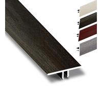 Aluminum Alloy Floor Transition Strip - Seamless Edge Cover for Laminate, Plank, and Tile Flooring