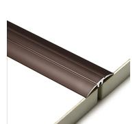 Aluminum Alloy Floor Transition Strip, Universal Joint Clip for Tile Flooring, Anti-Slip and Anti-Fall Edge Strip for Steps.(Red,150cm)