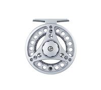 Aluminum Alloy Fly Fishing Reel, Fly Reels for Left & Right Hand River Lake Sea Stillwater Fishing - size # 5/6 (Silver)