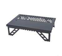 Aluminum Alloy Foldable Table 240g Outdoor Aluminum Alloy Foldable | Folds to 26x10.5x2.2cm, easy storage in car trunk or bag, space-saving design for travel
