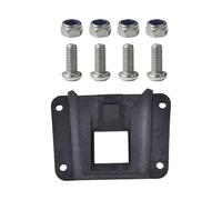 Aluminum Alloy Folding Bikes Front Carriers Block Bag Brackets Holder Folding Bike Pigs Nose Mounting Adapter With Screw Bicycles Mount Buckles Pouches Clip