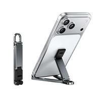 Aluminum Alloy Folding Phone Stand, Foldable EDC Keychain Phone Holder