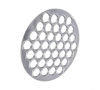 Aluminum Alloy for Pelmeni Russian Dumplings Ravioli - 25 Dumpling Square Maker Centimeters with Hanging Hole Dishwasher Safe Silver (260 g)