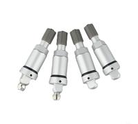 Aluminum Alloy For Tire Valve Stem Kit for Tesla Includes 4 Stems and Sealing Components