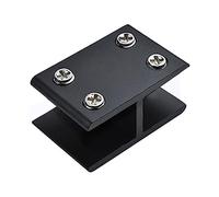 Aluminum Alloy Frame-Less Glass Bracket Connector Wall Tile Clip L/T/Cross Type Glass Corner Clamp Bracket Frame-Less Clip Shower Door Holder