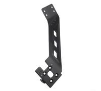 Aluminum Alloy Frame Rails Set for For Kukirin G2 PRO DB Scooter Robust Side Support Under Regular Use Conditions (Left beam black)