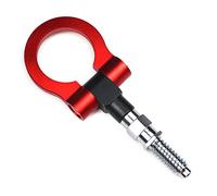 Aluminum Alloy Front Bumper Trailer Eye Towing Tow Hook Screw Fitting For Vehicles Multi-color Auto Decorations Tow Hook For Car