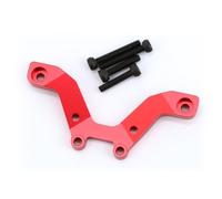 Aluminum Alloy Front Damper Plate Upgrade Parts for Arrma 1/18 Typhon Grom Mega 380,Replace #ARA2106 (Red)