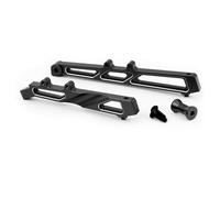Aluminum Alloy Front Rear Chassis Support Bracket Upgrade Parts for ARRMA 1/7 Limitless Infraction 6S (Black)