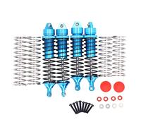Aluminum Alloy Front Rear Shock Absorber RC Damper for ARRMA 1/10 Car (Blue)