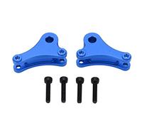 ALUMINUM ALLOY FRONT ROCKER ARM UPGRADE E REVO RC CAR SUMMIT, EXQUISITE REPLACEMENT ACCESSORY (Blue)