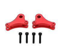 ALUMINUM ALLOY FRONT ROCKER ARM UPGRADE E REVO RC CAR SUMMIT, EXQUISITE REPLACEMENT ACCESSORY (Red)