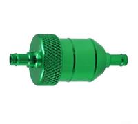 Aluminum Alloy Fuel Filter for 50cc-250cc For ATV Motocross Motorcycle Off-Road Scooter, fit for General Fitment,(green)