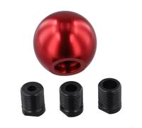 Aluminum Alloy Gearshift Knob Ball Head Doll Design Fits Most Vehicles | Includes 3 adapters for easy installation Smooth ergonomic grip Unique accent for car interior