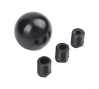 Aluminum Alloy Gearshift Knob Ball Head Doll Design Fits Most Vehicles | Includes 3 adapters for easy installation Smooth ergonomic grip Unique accent for car interior