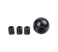 Aluminum Alloy Gearshift Knob Round Ball Fit Head Doll Style | Includes gearshift knob and three adapters Smooth grip for easy shifting Stylish interior upgrade for most vehicles