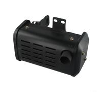 Aluminum Alloy Generator Exhaust Muffler Silencer Compatible Having 170f 173f 178f 186f 188f 192f Air-Cooled Diesel Engine Parts Rust-Resistant Heat-dissipating (186F/188F)