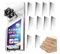 Aluminum Alloy Gipkarton -V- | Multifunctional 45-degree edge connection with a non-skid handle for precise plasterboard cutting