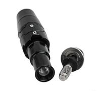 Aluminum Alloy Golf Adapter Sleeve 0.335" Multi-Color(Black)