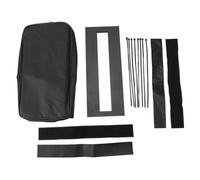 Aluminum Alloy Guitar Pedal Board, Super Light Effect Pedal Board with Carry Bag, Compact 38x14.5cm Tilted Design for Easy Access, Non - Slip Surface with Rubber Feet for