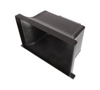 Aluminum Alloy Gutter Downspout Adapter with Curved Funnel Design | Multi-outlet Rainwater Diverter, Bottom Diameter 197mm, Suitable for Home Roof Drainage and Patios, Coffee Colour