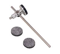 Aluminum Alloy Hammers Head Metal Head Bass Drum Pedal Beater Replacement Kicks Drum Foot Pedal Beater Enduring
