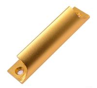 Aluminum Alloy Handle Designed for Screen Doors, Solid Wood Casement, and Cabinet Doors with Heat Baked Coating to Maintain Appearance Over Time (Gold)