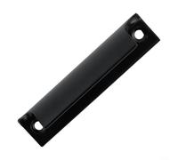 Aluminum Alloy Handle Designed for Screen Doors, Solid Wood Casement, and Cabinet Doors with Heat Baked Coating to Maintain Appearance Over Time (Black)