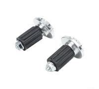Aluminum Alloy Handlebar End 31mm Crash for proof Aluminum Alloy | CNC aluminum alloy, crash protection, anti-drop design, reduces handle damage, street riding safety(SILVER)