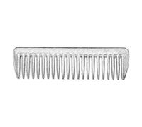 Aluminum Alloy Horse Comb Mane Tail Pulling Comb Metal Horse Grooming Tool for Knots Remover Ergonomic Design Thickened Tooth Small Size Easy to Hold Pet Grooming Tool