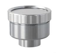 Aluminum Alloy Hose End Nozzle for Even Mist Coverage in Community Gardens School Plots and Urban Farming Spaces (2000 mesh)