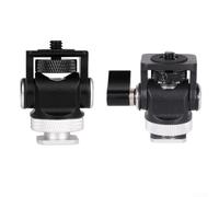 Aluminum Alloy Hot Shoe Mount 180 Degree Rotating Stand(Style B)