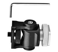 Aluminum Alloy Hot Shoe Stand Adjustable Damping Snails Tripods Mount for DSLR Cameras and Accessories Snails Head Tripods Adapter
