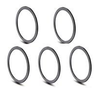 aluminum alloy integrated hollow crankset washer for bike external crankshaft installation, engineered to maintain gear system integrity 32 * 24 * 1mm (32 * 24 * 1MM 5PCS)