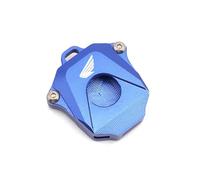 Aluminum alloy key shell protective cover For Hon@&da CB 600 800 900 CBR CBR900 CBR954 CBR600 CBR1000 RR F4I F4 F5 Moto Key Cover Keychain Keyring Shell Case Protection(Bule)