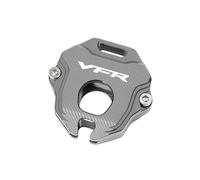 Aluminum alloy key shell protective cover For HON@&DA VFR 800 1200 VFR800 Motorcycle Accessories Key Cover Case Shell Keychain Keyring Chain Holder(W-4)