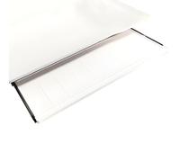 Aluminum Alloy Keyboard Tray Under Desk Der for Cuter Adjustable Accessory Space Saving Design White (20.9"x11.4") Perfect for Home Office