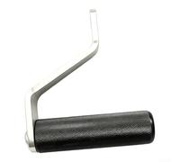 Aluminum Alloy L-Handle for Cable Machine Back Workout(Black)