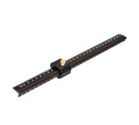 Aluminum Alloy L Type Ruler With Adjustable Stop Accurate Measurement Tool With Adjust Limit For Accurate Line Creation Architectural Measuring Device