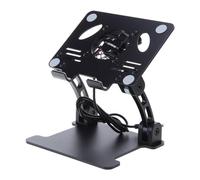Aluminum Alloy Laptop Stand Foldable Portable For W Cooling Fan Adjustable Radiator Rack USB Brack