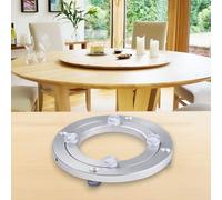 Aluminum Alloy Lazy Susan Turntable Base with Stainless Steel Ball Bearings for Kitchen Dining Table Serving Platters - 5 in for 16 Housed in (12-39 cm) Rotating Bearing(5in)