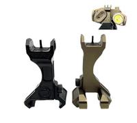 Aluminum Alloy Leaf-PEQ Fixed Iron Front Sight Fit LA5 PEQ15 And C Models Mounts For Rifle AR15 M4 20mm Picatinny Rail