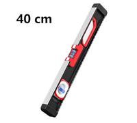 Aluminum Alloy Level with Magnetic for Precision Measuring - 30/40/50/60/80/100/120cm, Drop-Proof Design with Hook Holes for Hanging, Sturdy Tool for Home & Garden Use