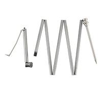 Aluminum Alloy Light Stand Folding Lamp Hanging Rack Camera Selfie Stick Bracket Folding Lamp Hanging Rack