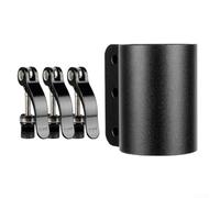 Aluminum Alloy Locking clamp Clip for Kaabo Mantis10 Scooter Folding Lock Pole, Engineered to Reduce Risk of Folding Lock Failure and Shaking (Black)